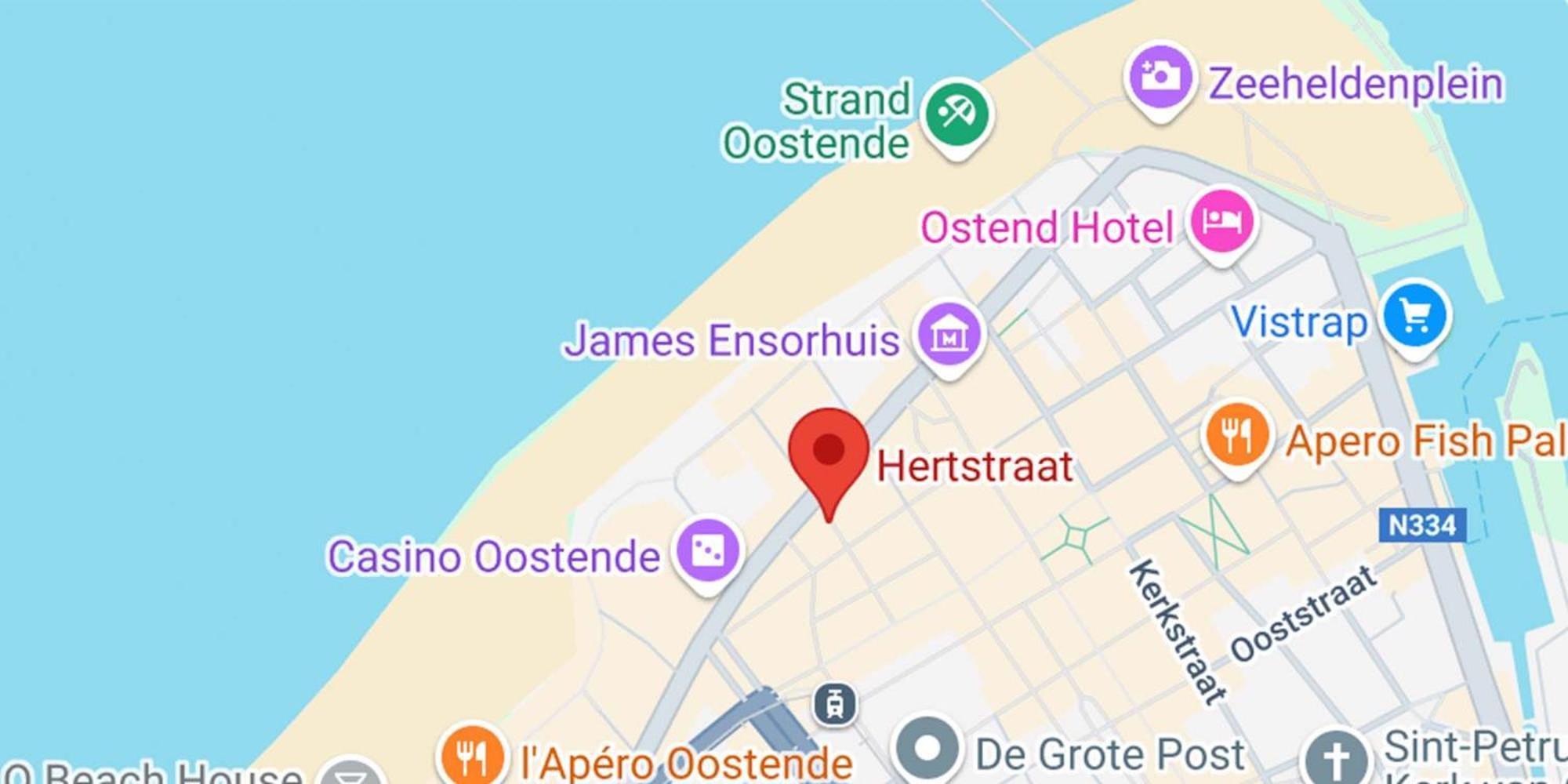 Cosy Studio By The Sea Ostende Exterior foto